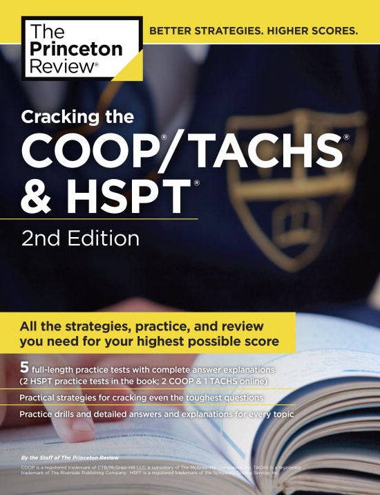 Cracking the COOP/TACHS & HSPT, 2nd Edition