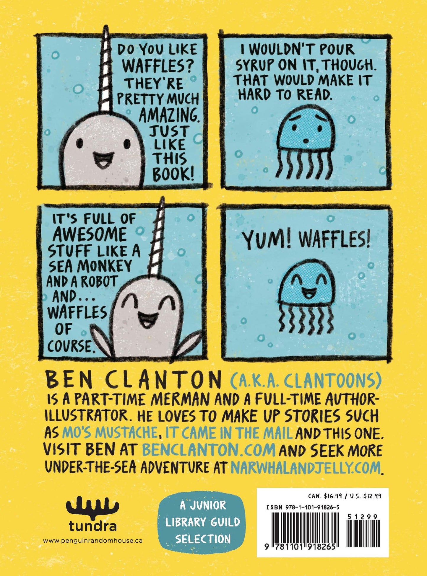 Narwhal: Unicorn of the Sea! (A Narwhal and Jelly Book #1)