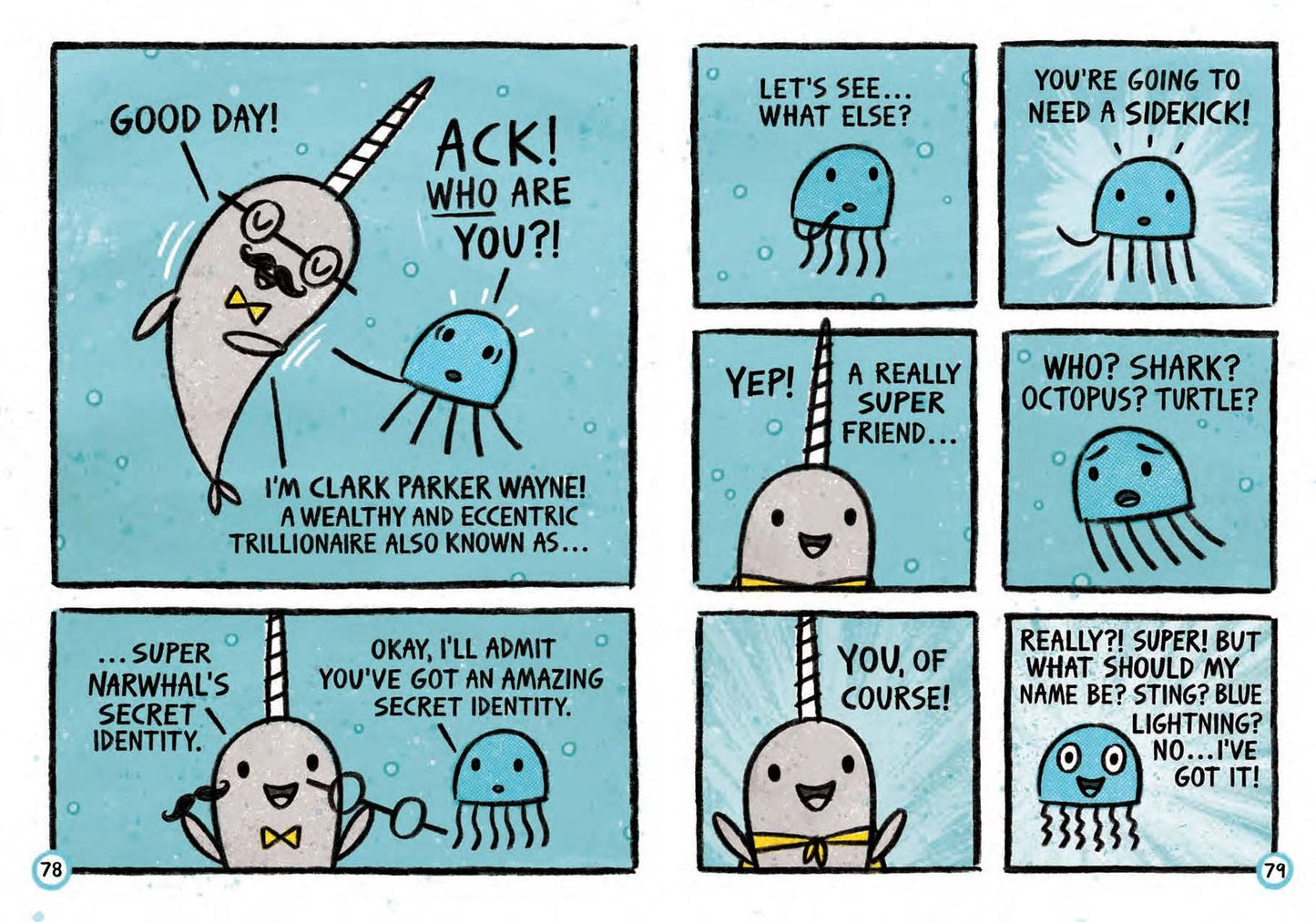 Super Narwhal and Jelly Jolt I(Narwhal and Jelly Series #2)