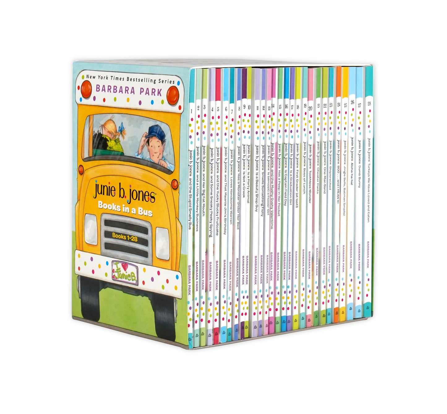 Junie B. Jones Books in a Bus (Books 1-28)