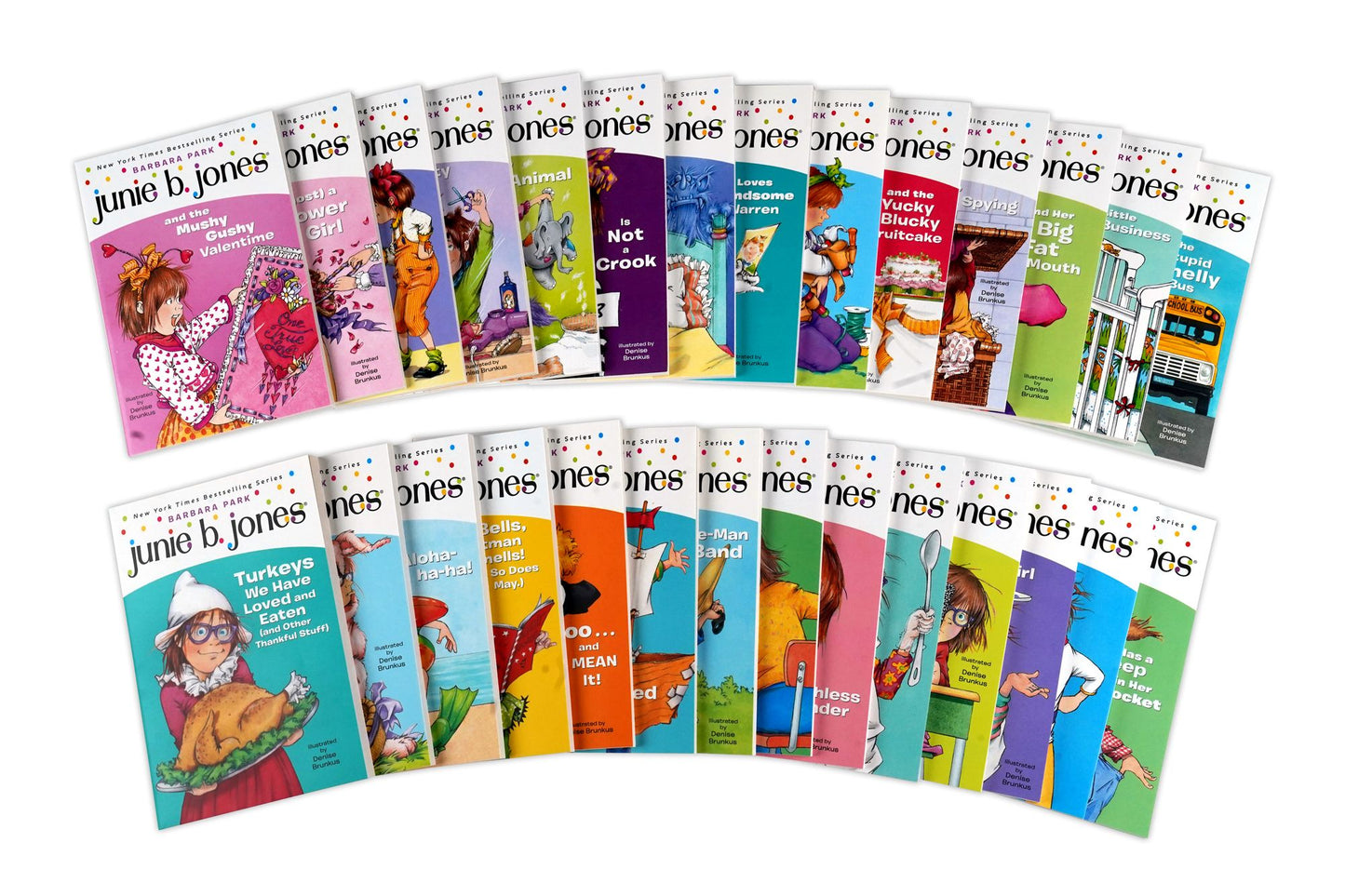 Junie B. Jones Books in a Bus (Books 1-28)
