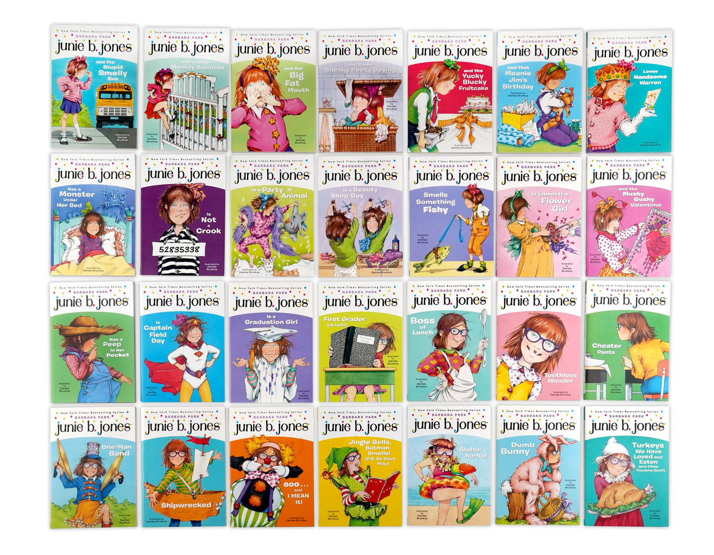Junie B. Jones Books in a Bus (Books 1-28)