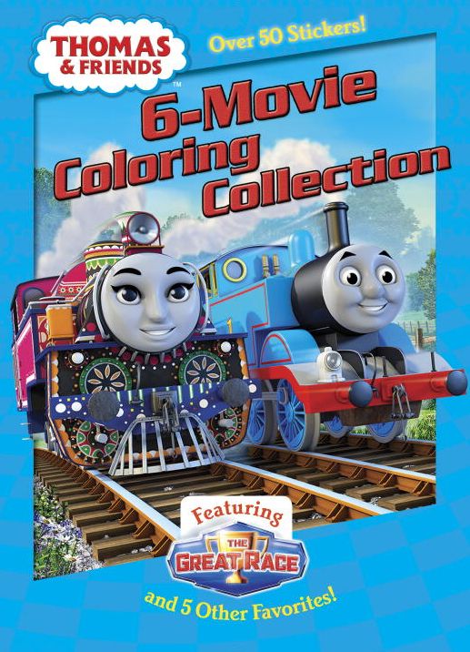 Thomas & Friends 6-Movie Coloring Collection (Thomas & Friends)
