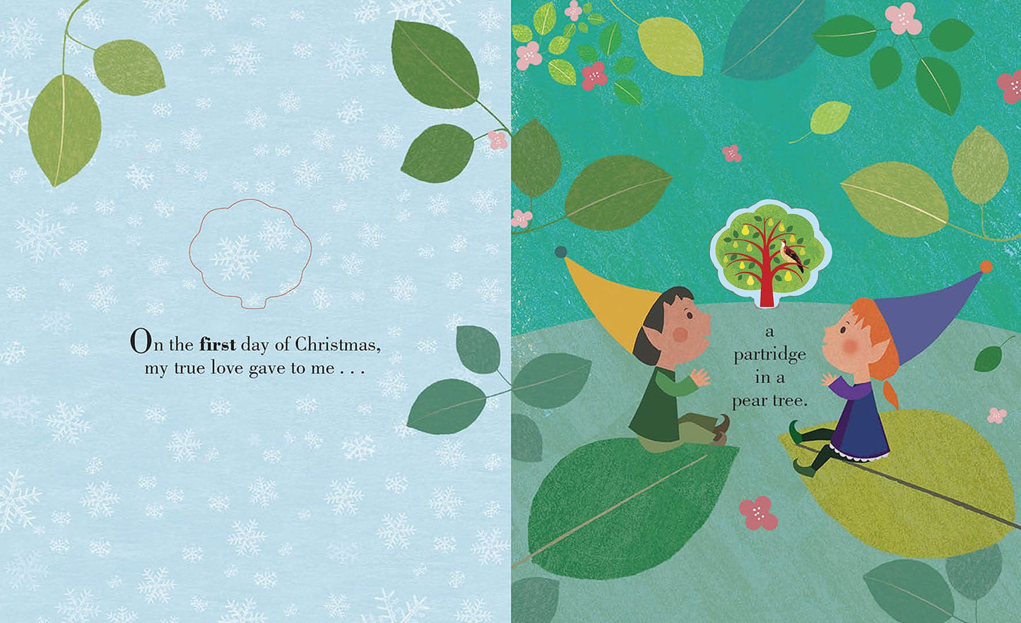 The Twelve Days of Christmas: A Peek-Through Picture Book