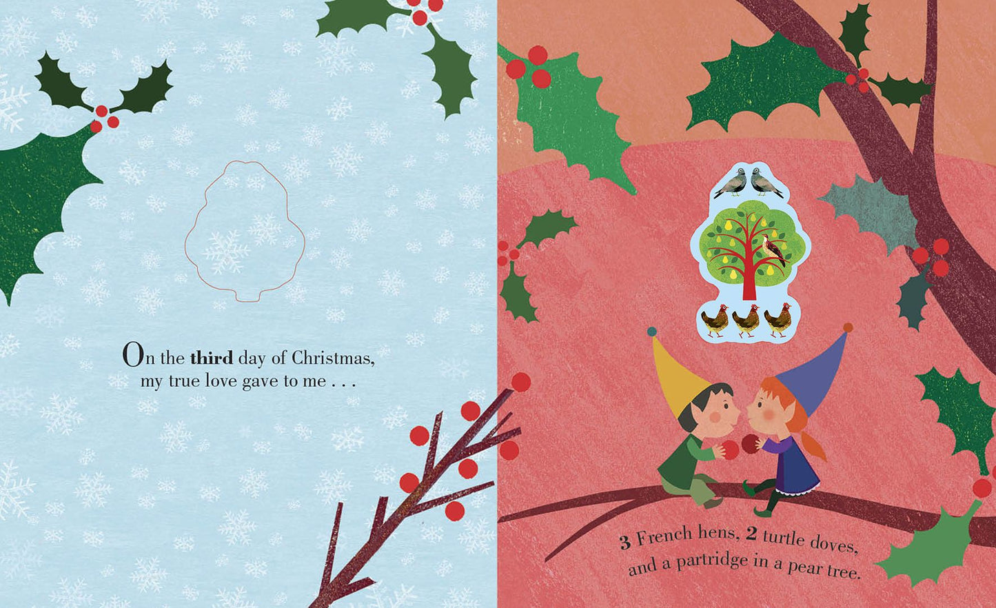 The Twelve Days of Christmas: A Peek-Through Picture Book