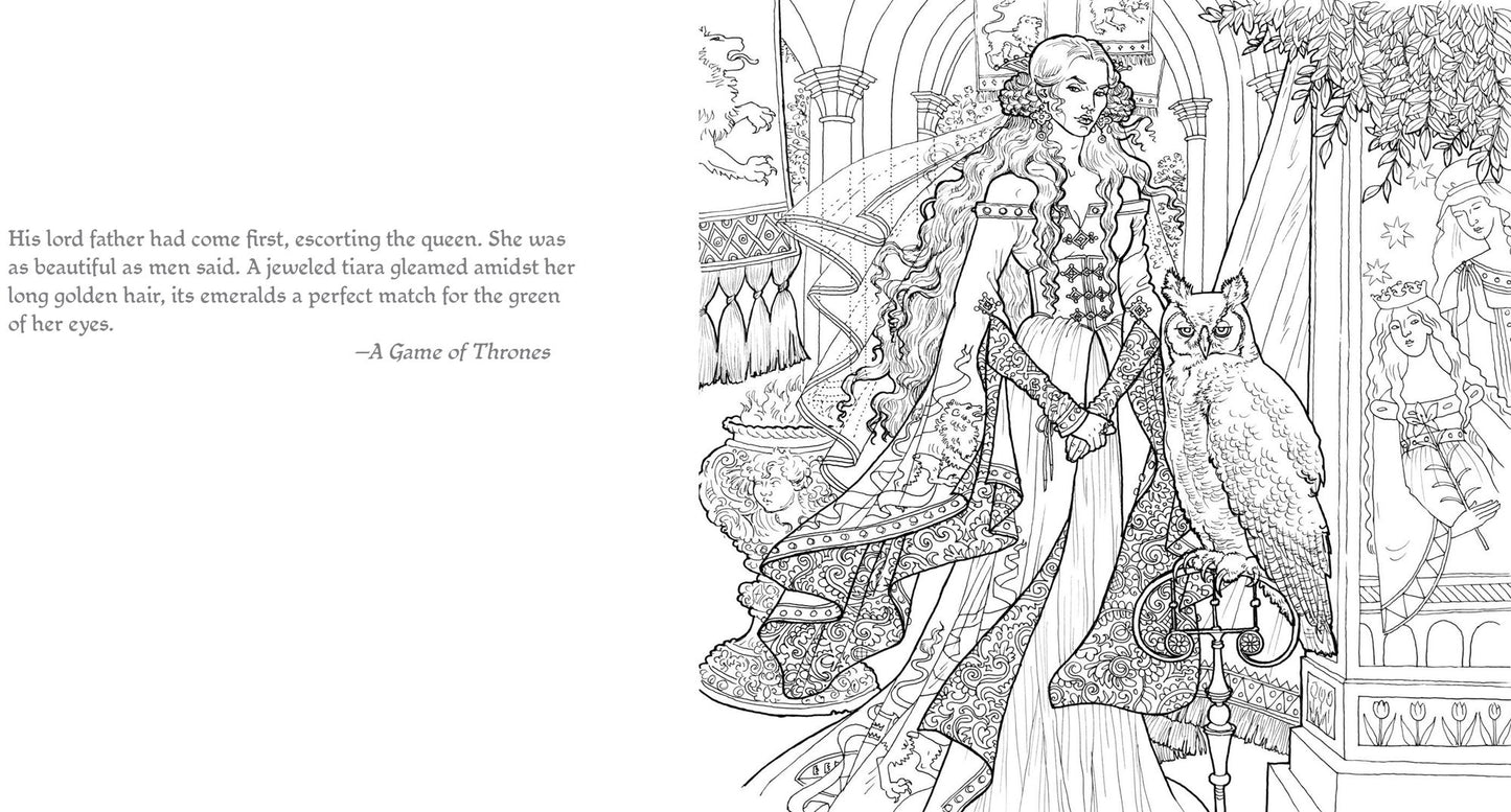 The Official A Game of Thrones Coloring Book