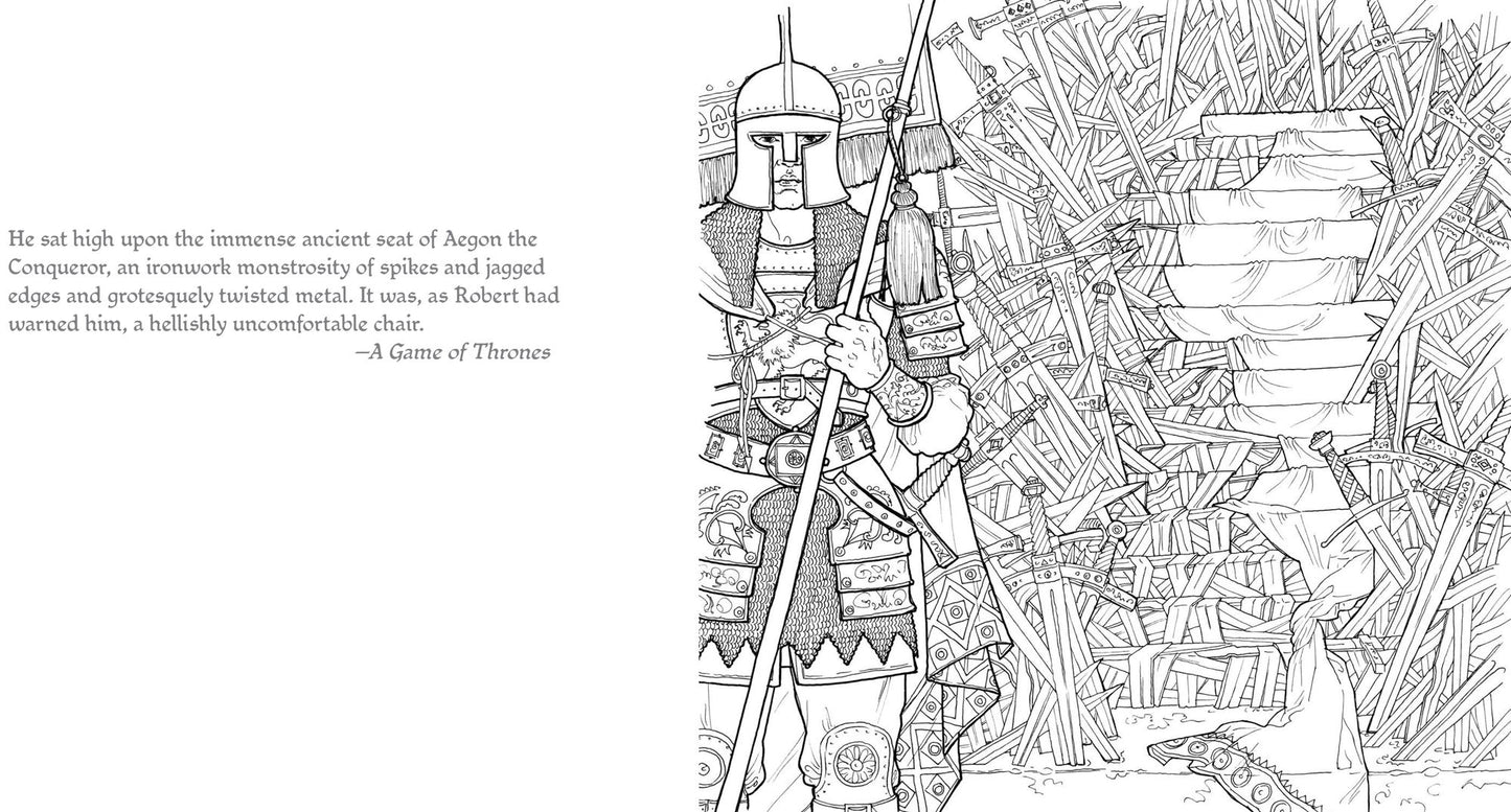 The Official A Game of Thrones Coloring Book