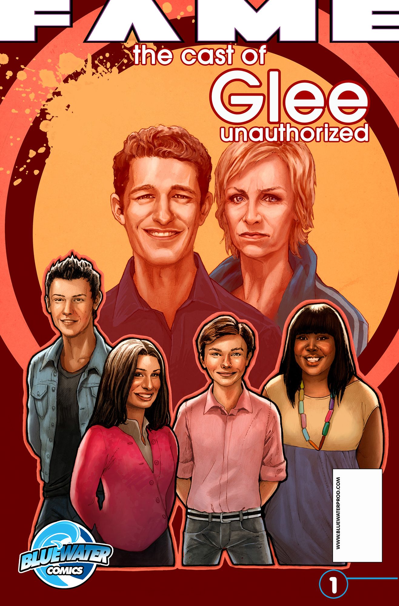 FAME: The Cast of Glee Unauthorized Biography GN