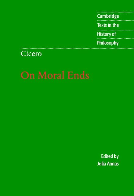 Cicero: On Moral Ends