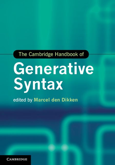 The Cambridge Handbook of Generative Syntax