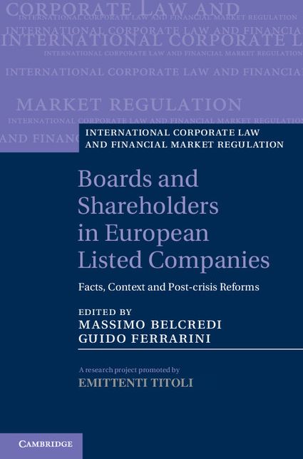 Boards and Shareholders in European Listed Companies: Facts, Context and Post-Crisis Reforms