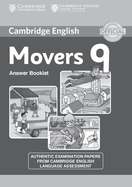 Cambridge English Young Learners 9 Movers Answer Booklet: Authentic Examination Papers from Cambridge English Language Assessment