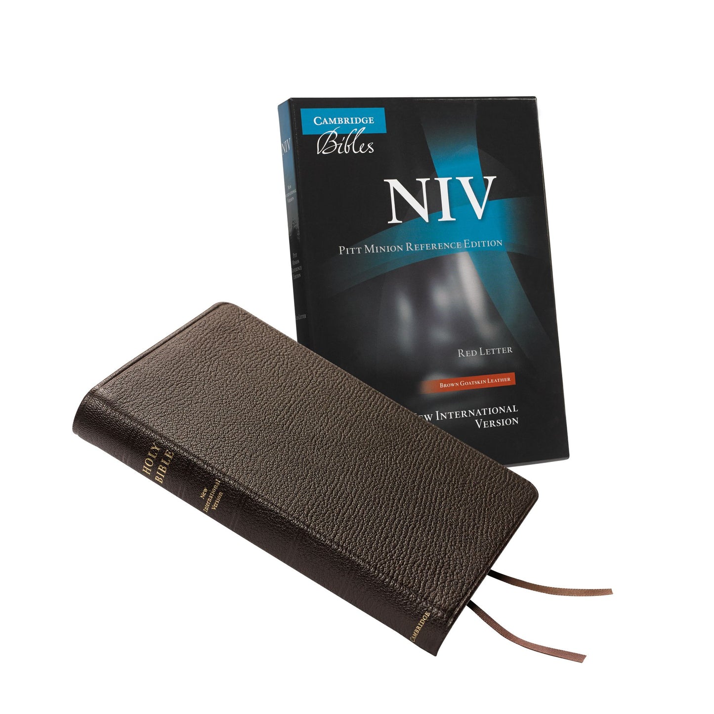 NIV Pitt Minion Reference Brown Goatskin NI446:XR