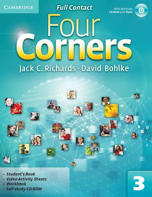 Four Corners Level 3 Student's Book with Self-study CD-ROM and Online Workbook Pack