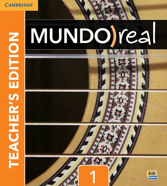Mundo Real Level 1 Teacher's Edition plus ELEteca Access and Digital Master Guide