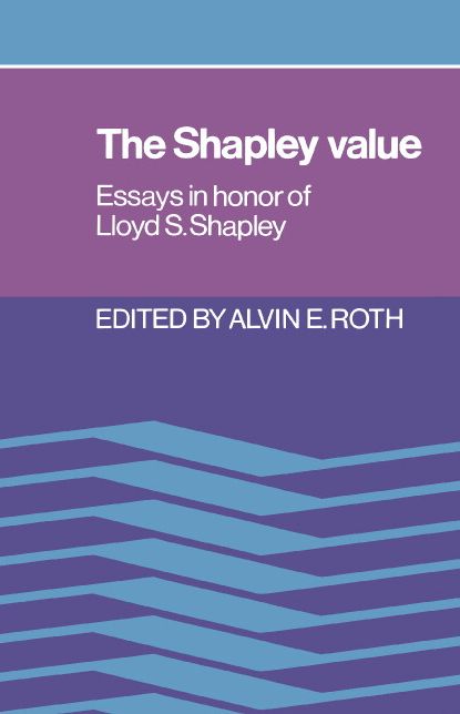 The Shapley Value: Essays in Honor of Lloyd S. Shapley