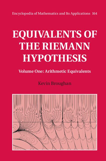 Equivalents of the Riemann Hypothesis: Volume 1, Arithmetic Equivalents