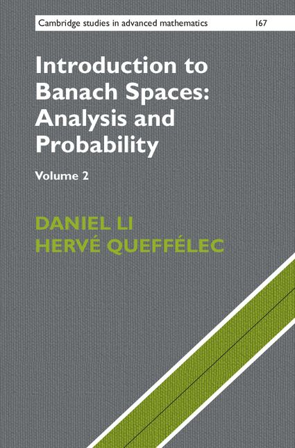 Introduction to Banach Spaces: Analysis and Probability: Volume 2