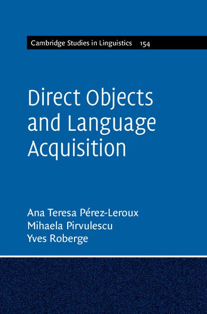 Direct Objects and Language Acquisition