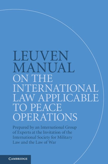 Leuven Manual on the International Law Applicable to Peace Operations