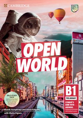 Open World Preliminary Self Study Pack (Sb W Answers W Online Practice and WB W Answers W Audio Download and Class Audio)
