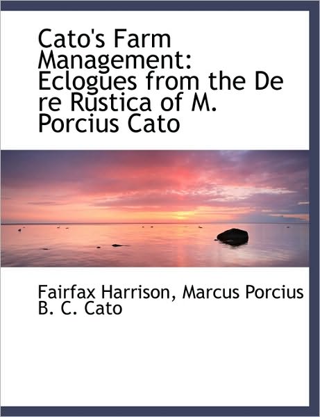 Cato's Farm Management