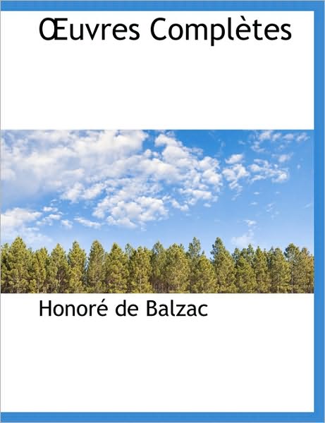 Ouvres Complètes