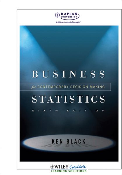 Business Statistics >CUSTOM<