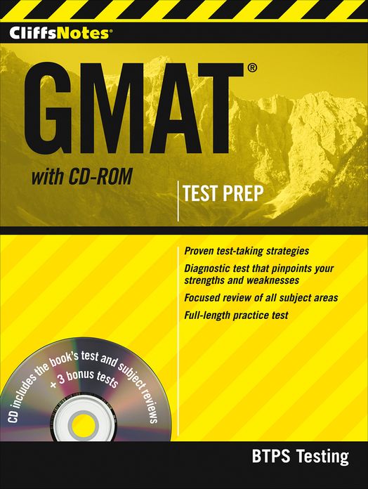 CliffsNotes GMAT with CD-ROM