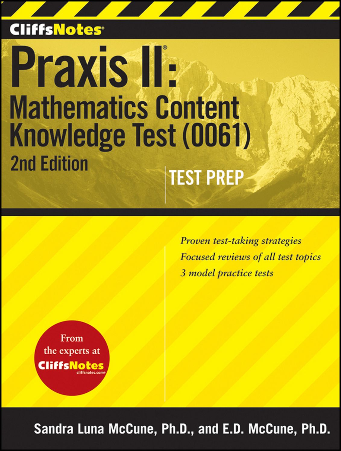 CliffsNotes Praxis II: Mathematics Content Knowledge Test (0061), Second Edition