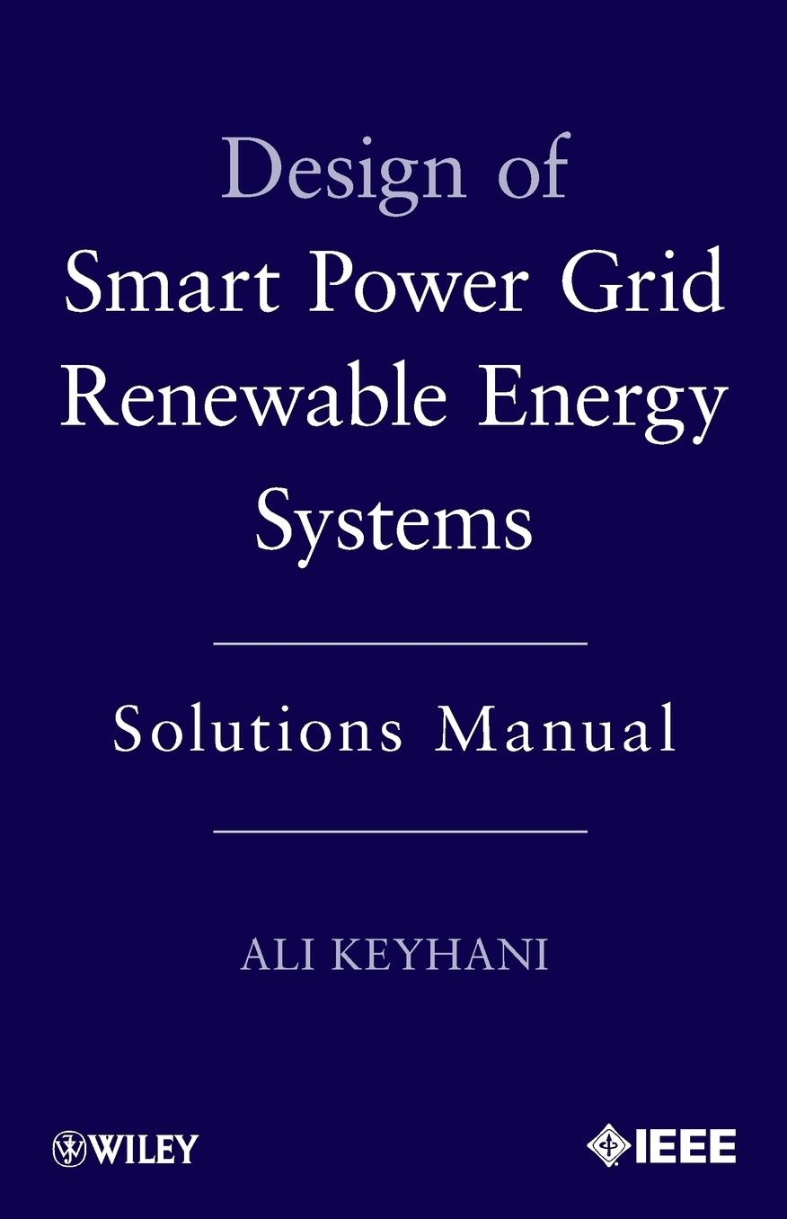 Smart Power Grid Solutions Manual