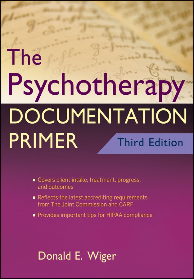 The Psychotherapy Documentation Primer