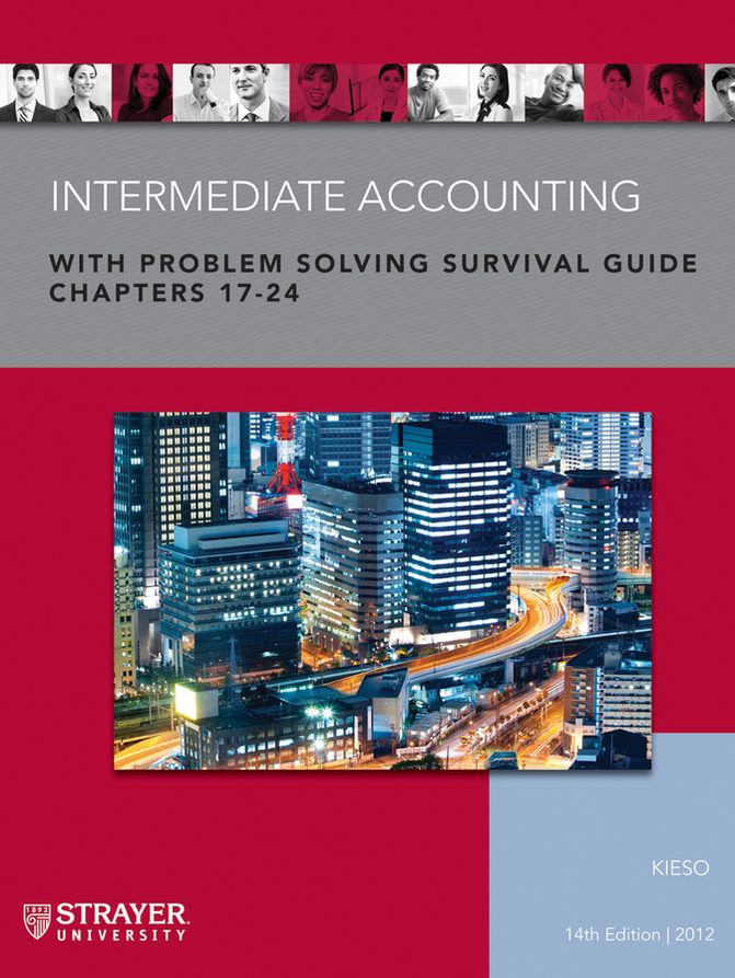 Intermediate Accounting, Chapters 17-24 (Custom)
