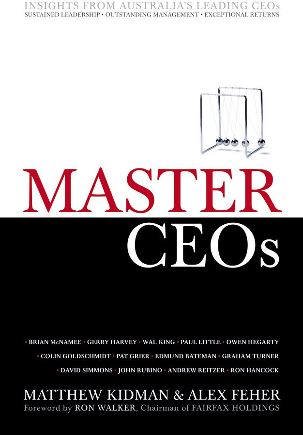Master CEOs: Insights from Australia's Leading CEOs