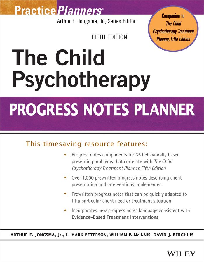 The Child Psychotherapy Progress Notes Planner