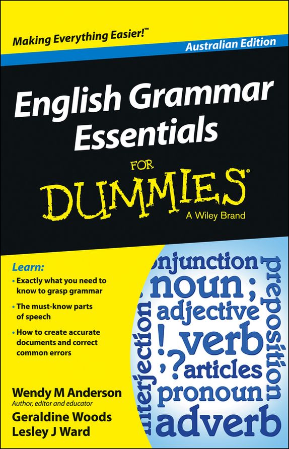 English Grammar Essentials For Dummies - Australia