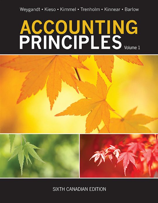 Accounting Principles, Volume 1 (Canadian Edition)