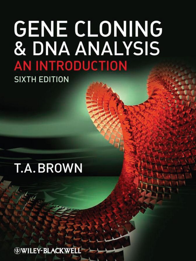 Gene Cloning and DNA Analysis: An Introduction