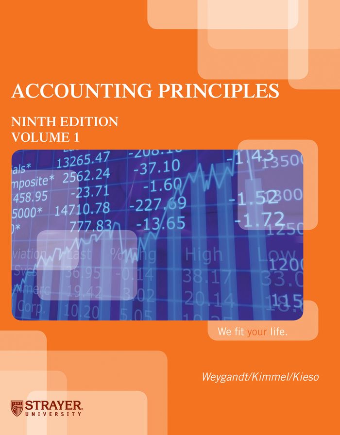 Accounting Principles, Volume 1, Black and White (Custom)
