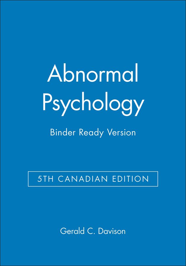 Abnormal Psychology (Canadian)