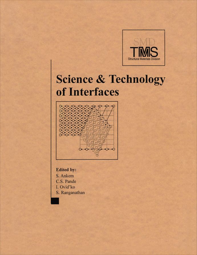 Science and Technology of Interfaces: International Symposium in Honor of Dr. Bhakta Rath