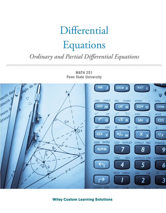 Differential Equations and Boundary... (Custom)