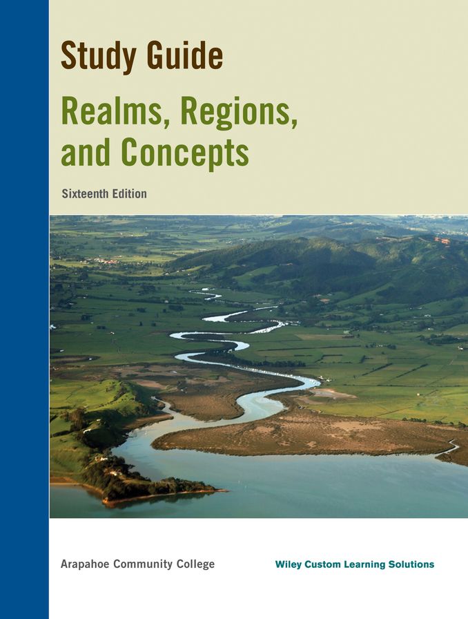 Geography: Realms, Regions, and Concept - Study Guide (Custom)
