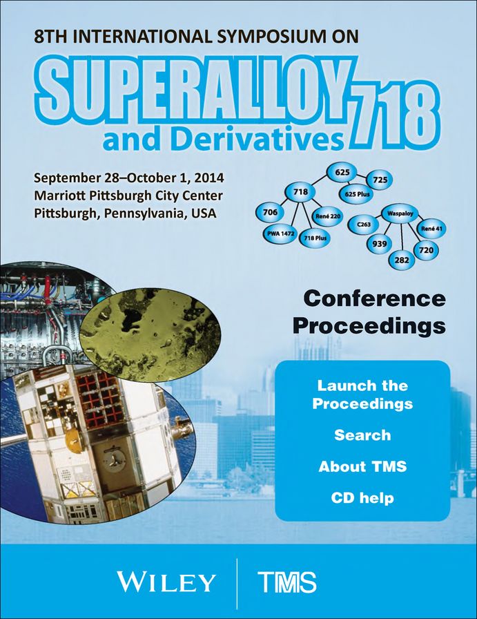 Proceedings of the 8th International Symposium on Superalloy 718 and Derivatives