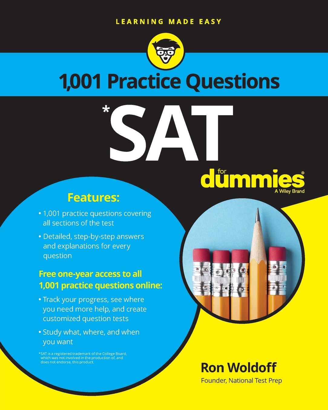 1,001 SAT Practice Problems For Dummies