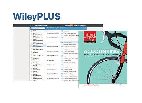 Accounting: Tools for Business Decision Makers W/Wiley Plus (Looseleaf)