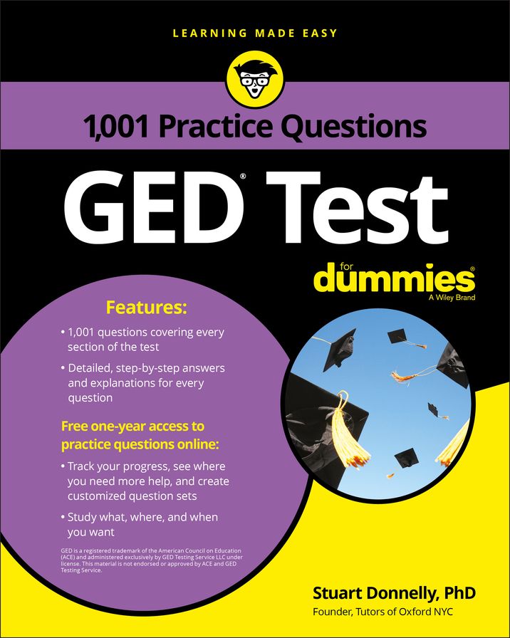 1,001 GED Practice Questions For Dummies