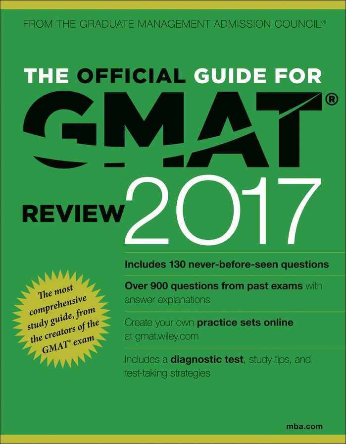 The Official Guide for GMAT Review 2017 with Online Question Bank and Exclusive Video