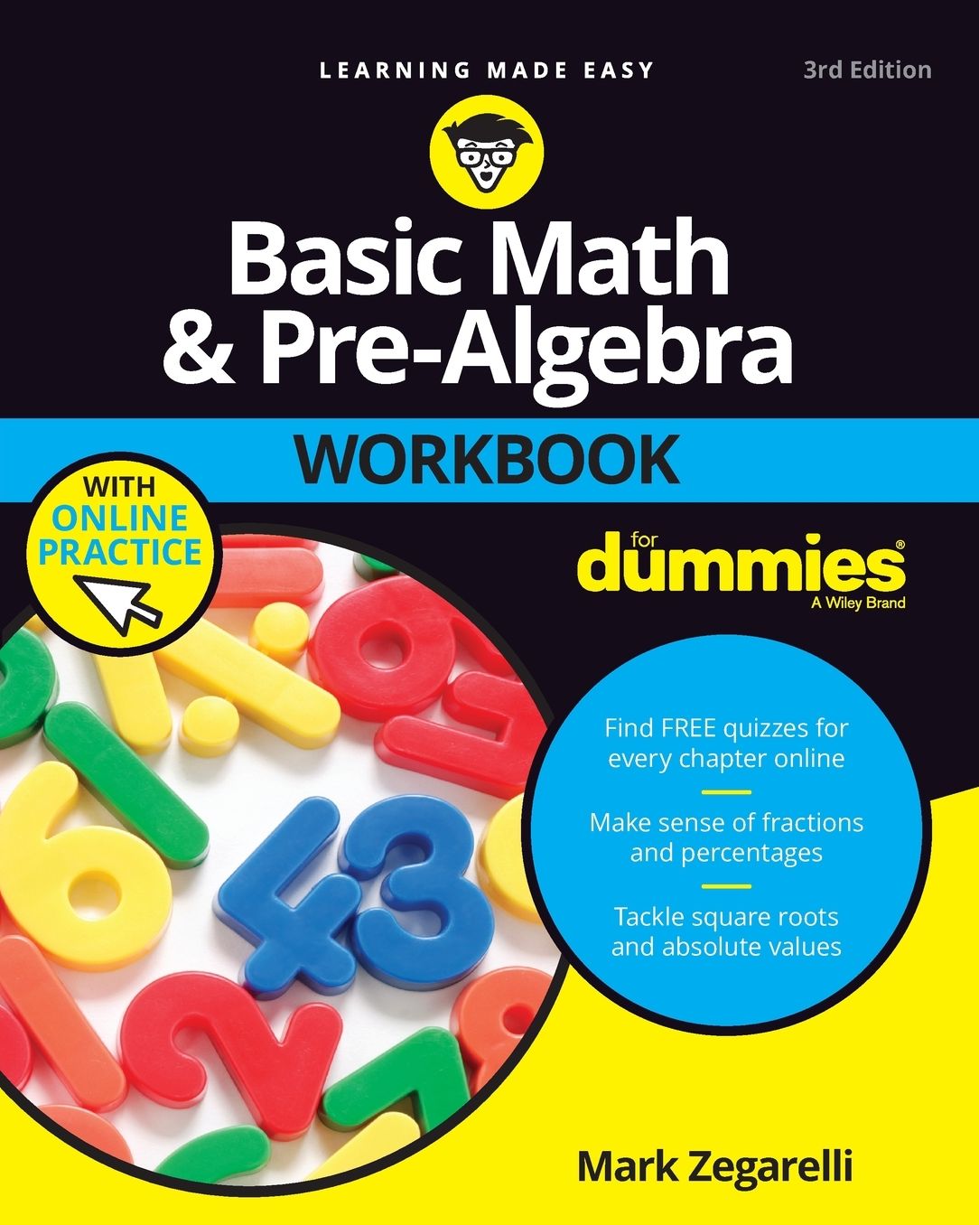 Basic Math and Pre-Algebra Workbook For Dummies, with Online Practice