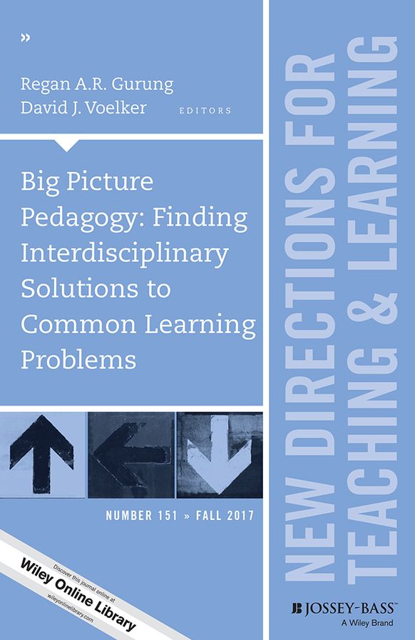 Big Picture Pedagogy: Finding Interdisciplinary Solutions to Common Learning Problems: New Directions for Teaching and Learning, Number 151